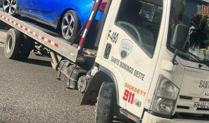 Conductor no cedi&oacute; paso a ambulancia no ha retirado su veh&iacute;culo