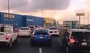 El conductor que nunca cedió el paso a una ambulancia en la avenida John F. Kennedy