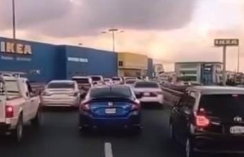 El conductor que nunca cedió el paso a una ambulancia en la avenida John F. Kennedy