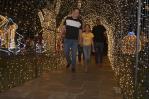 Raquel Peña inaugura Villa Navidad 2023 en Santiago