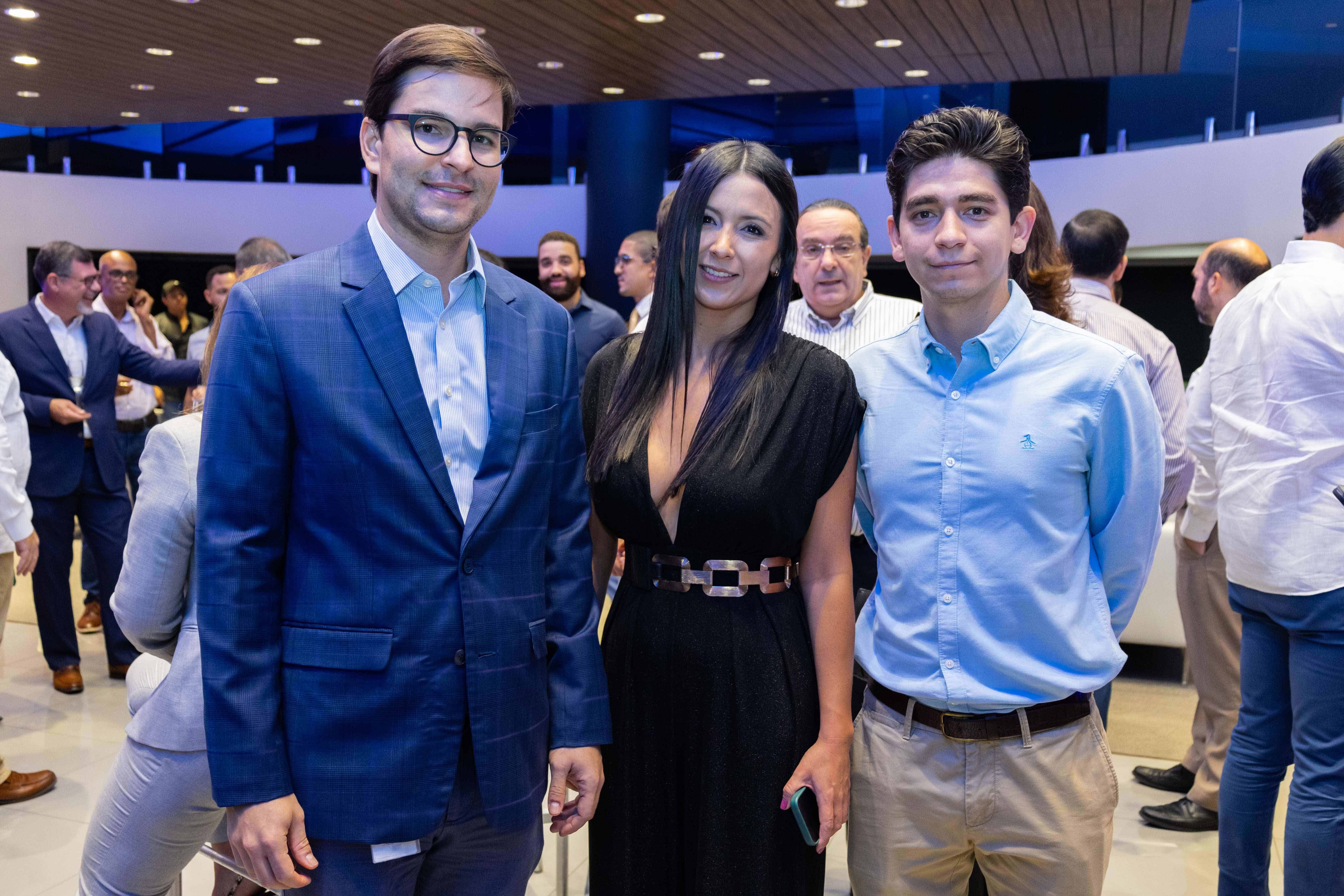 Alexis anselin, Edna Urrea y Pablo Brito.