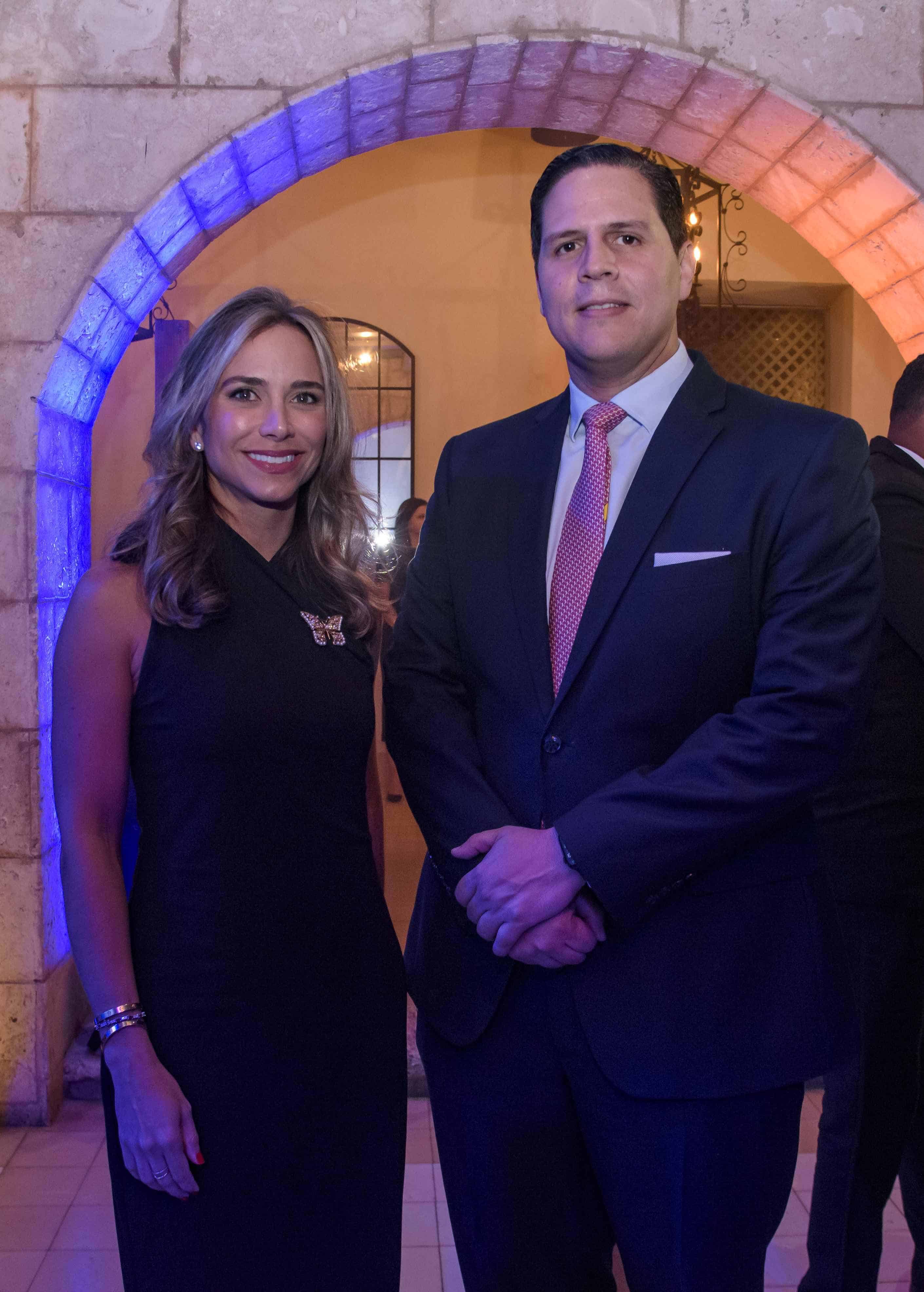 Deborah de los Santos y Pedro Dubocq. <br>