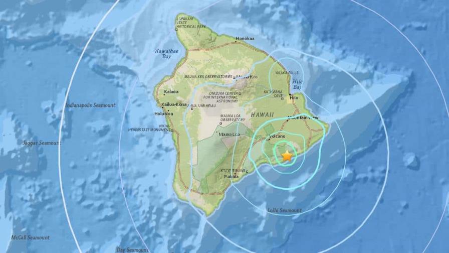 Un sismo de magnitud 6,3 sacude el sur de Hawái
