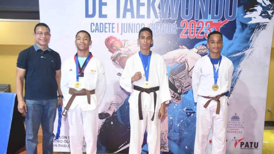 Monte Plata y Santiago ganan el torneo superior nacional en ambas ramas en taekwondo