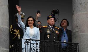 Noboa nombra a vicepresidenta como embajadora de Ecuador en Israel para su misi&oacute;n de paz