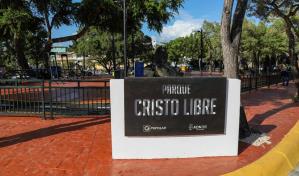 9-1-1 instala cámaras de videovigilancia en el Parque Cristo Libre para garantizar seguridad