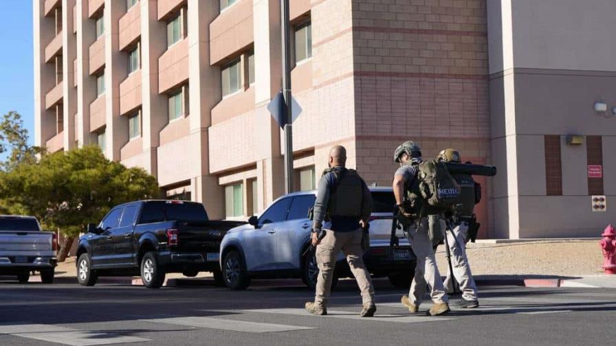 Policía encuentra sin vida a sospechoso del tiroteo en universidad de Las Vegas