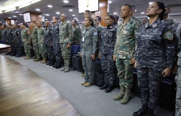 Más de 55 mil militares y policías serán desplegados en las elecciones del 2024