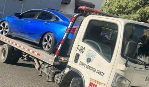 Conductor que obstruyó ambulancia fue multado también por manejo temerario