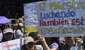 La educación pública venezolana hace aguas por todas partes