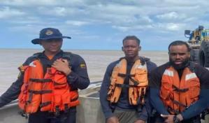 Rescatan a dos dominicanos que estaban a la deriva en La Guajira en Colombia