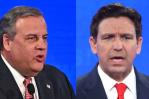 Christie y DeSantis se enzarzan en una acalorada discusión por Trump en debate republicano