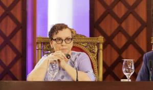 El llanto de Miriam Germán durante las vistas públicas a aspirantes al Tribunal Constitucional