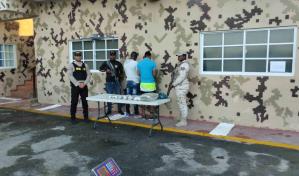 Cesfront y la DNCD incautan 16 libras de marihuana y apresan dos en Pedernales