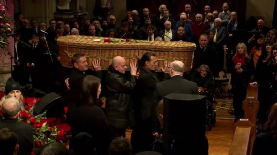 Funeral musical y homenaje en Irlanda al cantante de The Pogues, Shane MacGowan