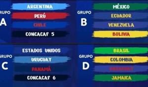 Argentina se reencontrará con Chile en Copa América y evita a Brasil y Uruguay