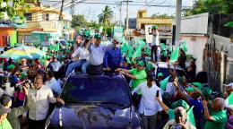 Leonel realiza recorrido por La Vega, S&aacute;nchez Ram&iacute;rez, Duarte, Espaillat y Hermanas Mirabal