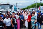 Alcalde Manuel Jiménez presenta flotilla de 50 camiones para circunscripción 3