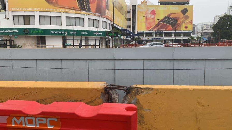 A pesar del quiebre en el muro, paso a desnivel de 27 con Tiradentes sigue abierto