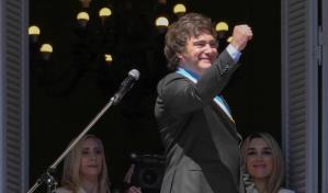 Milei promete un shock económico al asumir el poder en Argentina