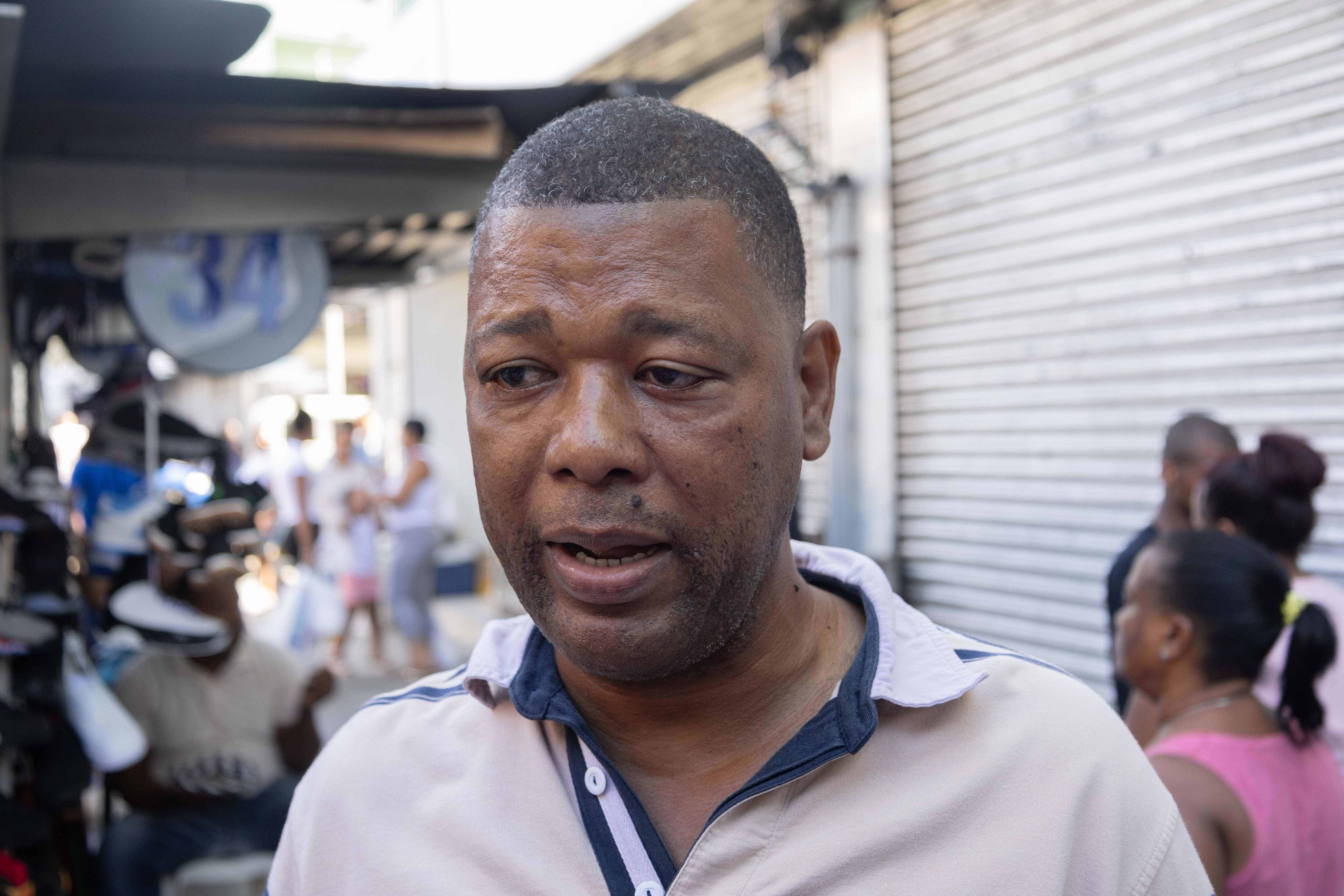 José Antonio Méndez, presidente de los buhoneros