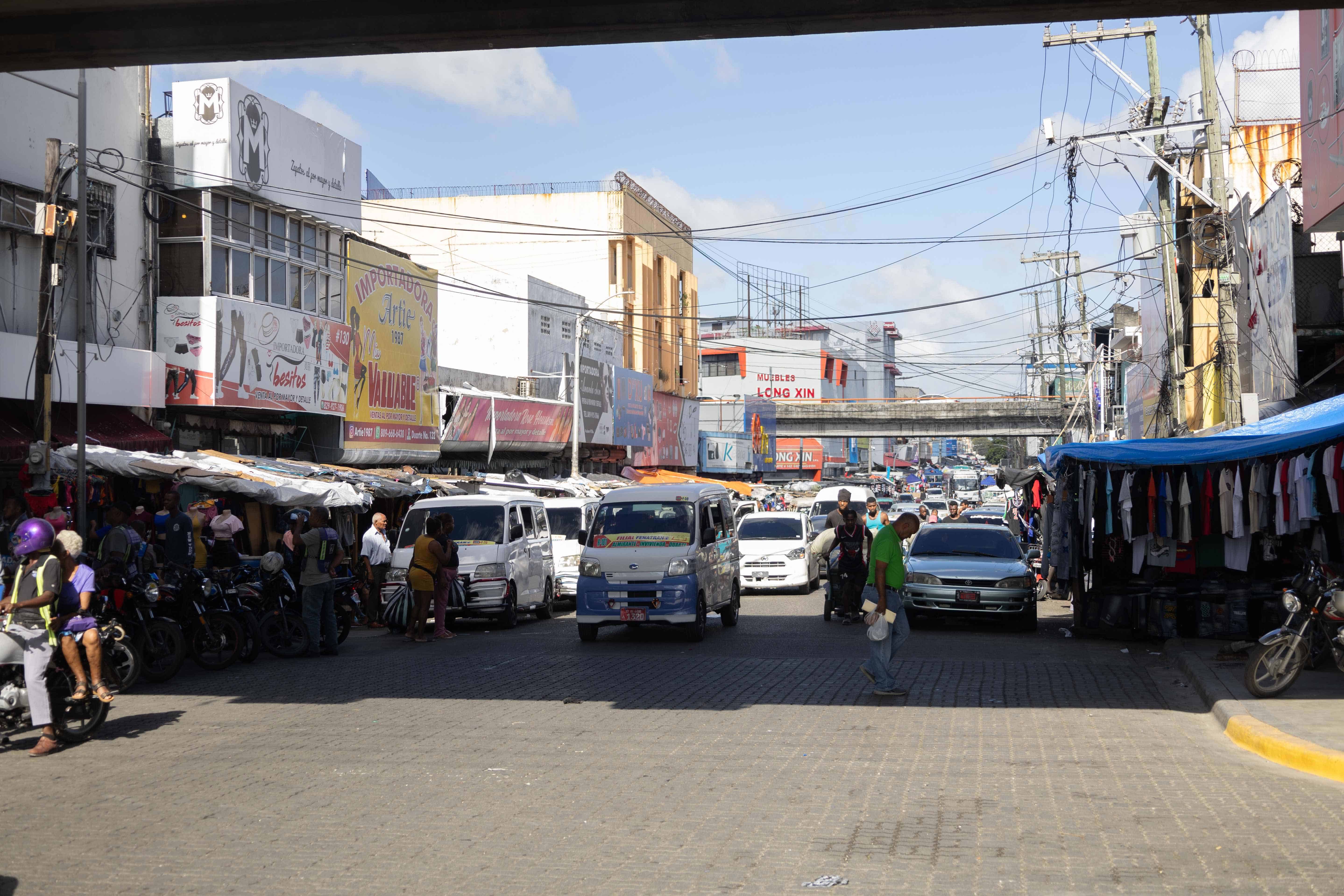Esta es la Duarte , parte norte donde se mantiene la arrabalización