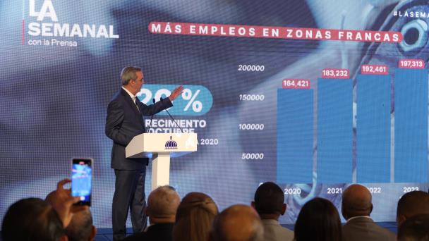 Abinader: en un año se crearon 222,497 empleos