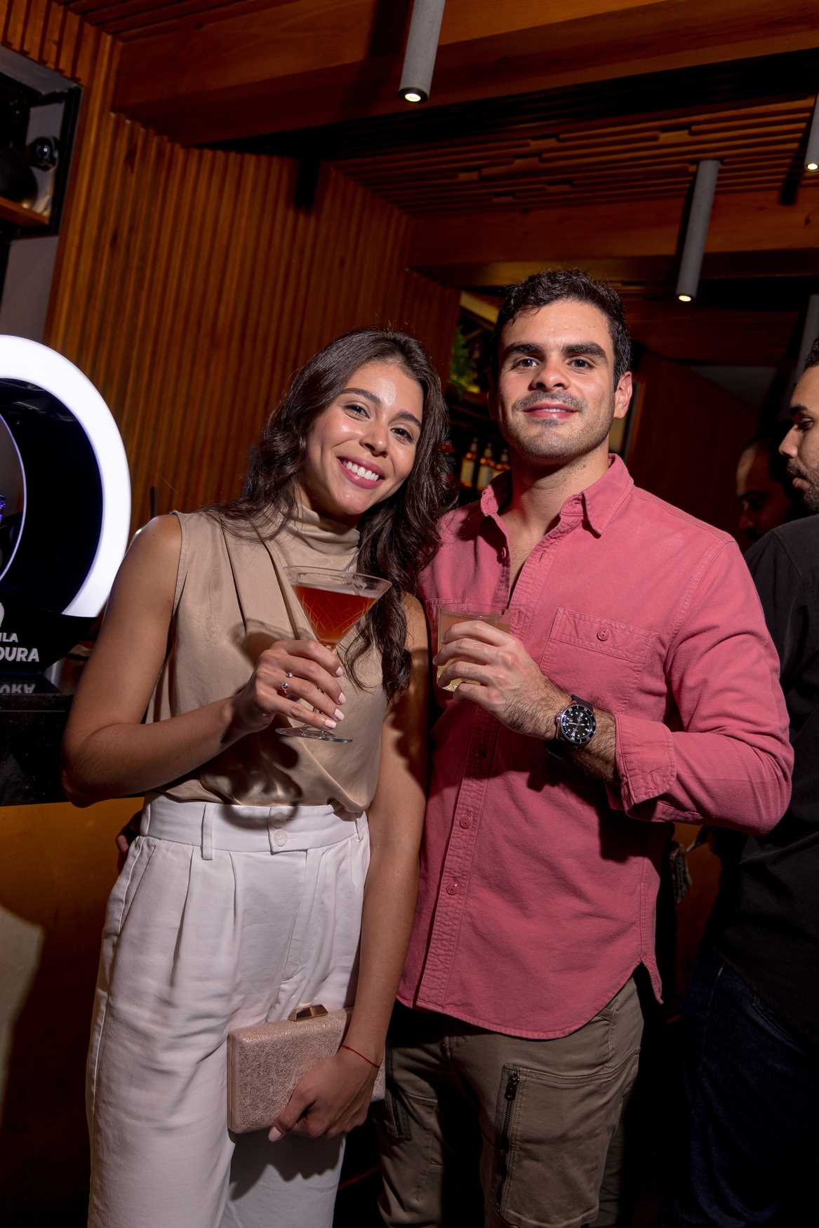 Gabriela Benoit y Carlos Jiménez.