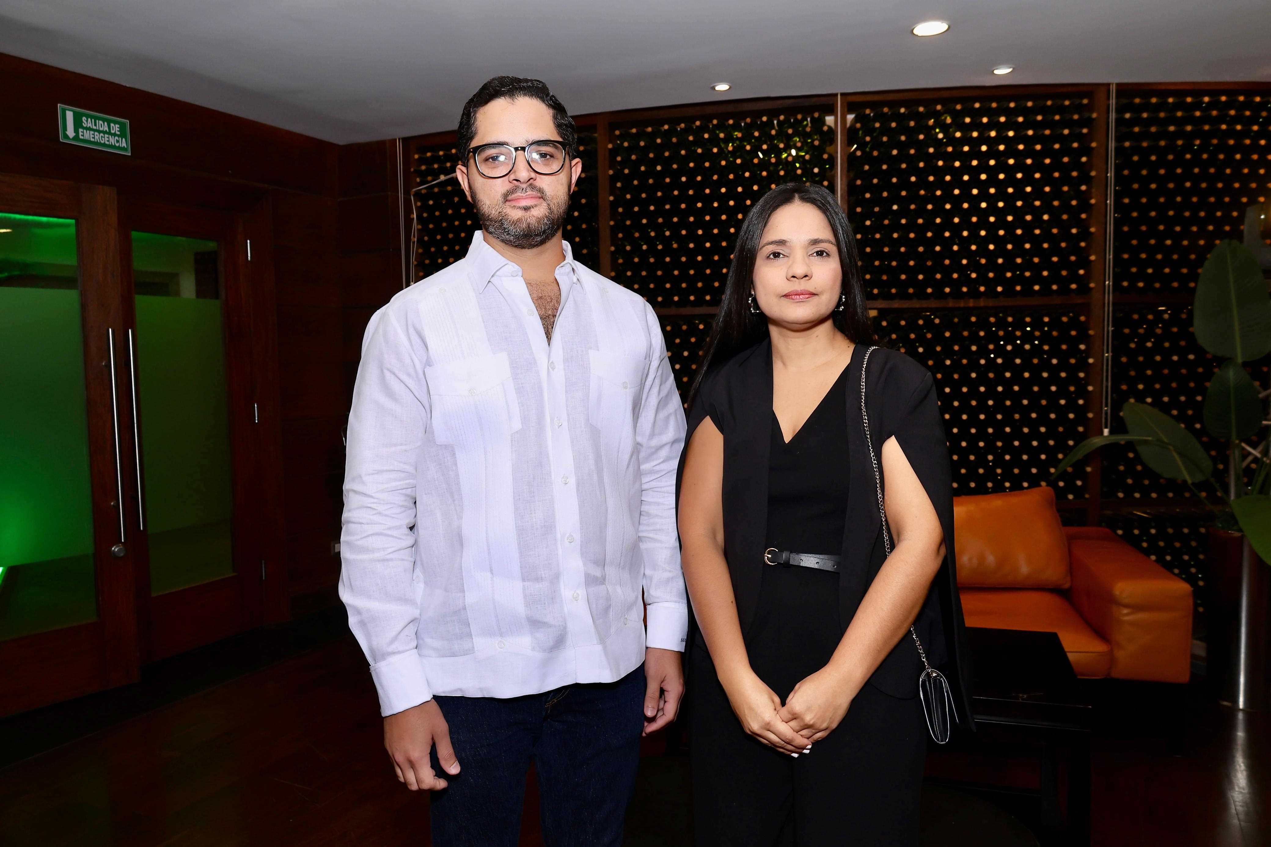 Simón Grullón y Dahiana Chireno.