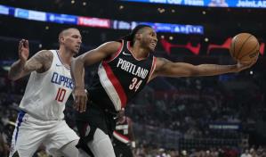 Clippers frenan a Trail Blazers para encadenar su 4ta victoria