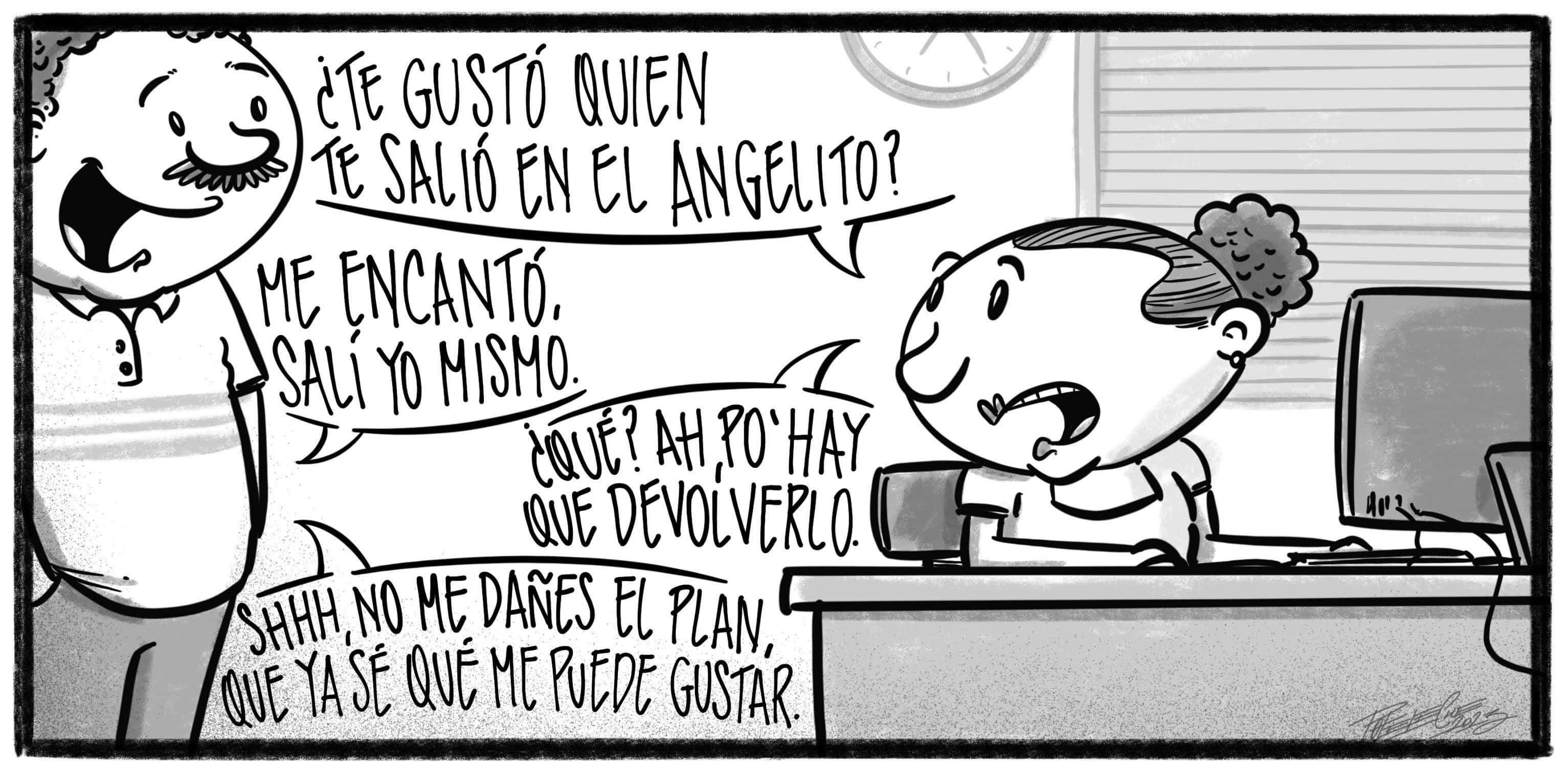 Caricatura de Noticiero Poteleche 13 diciembre 2023