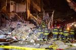 Un milagro, no reportan heridos de gravedad tras colapso de edificio en NY
