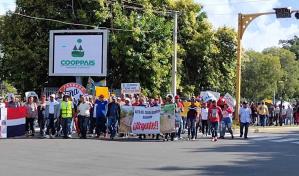 Comunitarios de la Cordillera Septentrional vuelven a marchar en reclamo de obras viales 