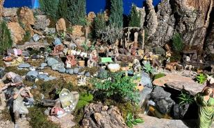 Un belén de la Asociación Dominicana de Belenistas celebra la magia de la Navidad