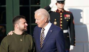 Zelenski llega al Congreso de EE.UU. para pedir ayuda militar para Ucrania