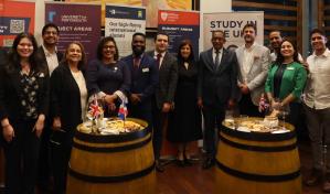 Delegaci&oacute;n de Universidades Brit&aacute;nicas visita la Republica Dominicana