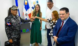 Aduana entrega a la Policía nuevo centro contra delito aduanero