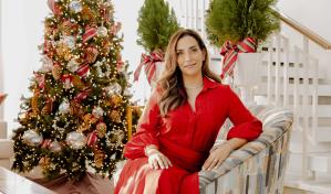 Judith Santos Comprés: En mi decoración de Navidad no faltan  renos, Santas, ni coronas