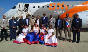Línea aérea Sky High Dominicana inaugura ruta hacia la isla Saint Croix