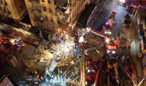 Más de 100 personas pasarán Navidad sin su hogar tras derrumbe de edificio en El Bronx