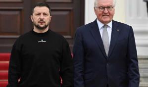 Presidente de Ucrania llega a Alemania en visita inesperada