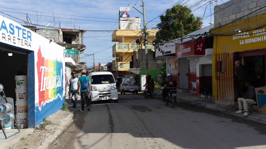 Barrio en el sector Los Guaricanos bajo la sombra de la delincuencia