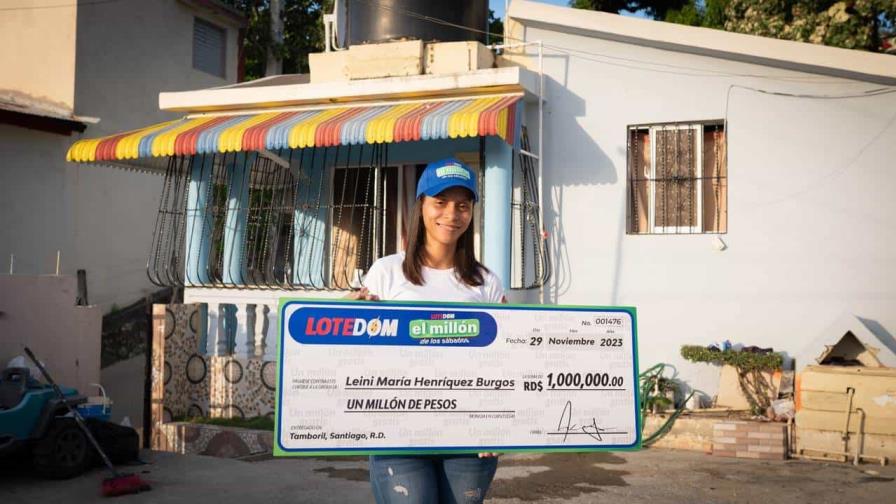 Salonera gana "El millón de los sábados" con Lotedom