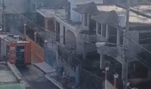Al menos tres personas heridas tras incendio en residencial de Santo Domingo Oeste