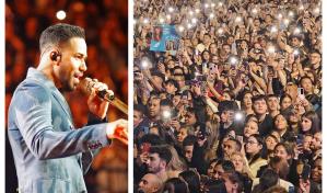Video |Fanáticos acuden de forma masiva al primero de los dos conciertos de Romeo Santos en Barcelona