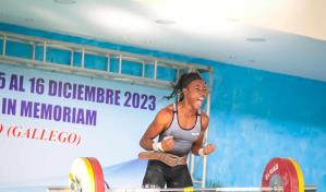 Oracin y Gómez ganan oro en el campeonato nacional sub-23 de levantamiento de pesas