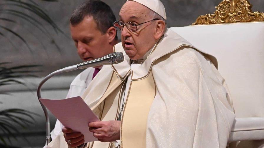 El papa Francisco lamenta la Navidad del dolor en Tierra Santa