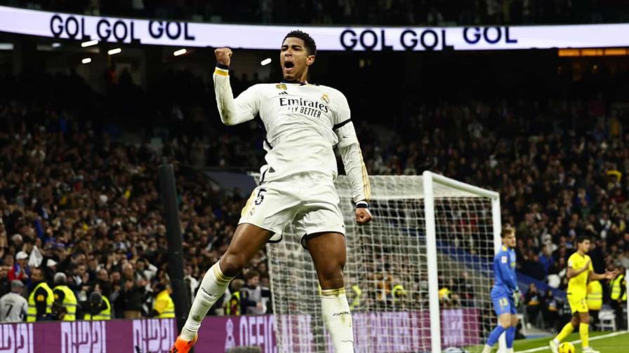 Real Madrid golea 4-1 al Villarreal y se acuesta como líder en España