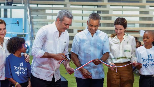 Presidente Abinader inaugura primera etapa de proyecto Nuevo Domingo Savio