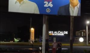 Video muestra momento en que intentaron cortar la valla que se cayó en Santiago
